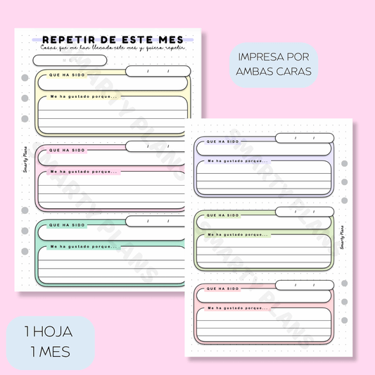 Plantilla Mensual - Repetir de Este Mes