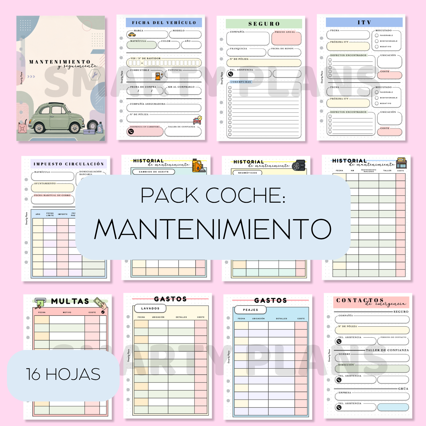 Kit - Mantenimiento Completo del Coche