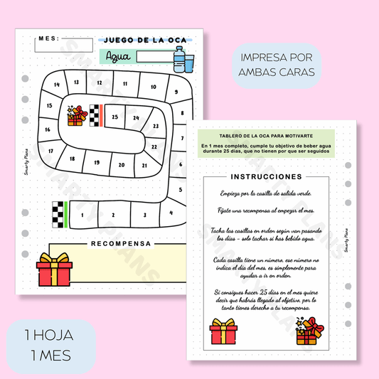 Plantilla Mensual - Oca Agua