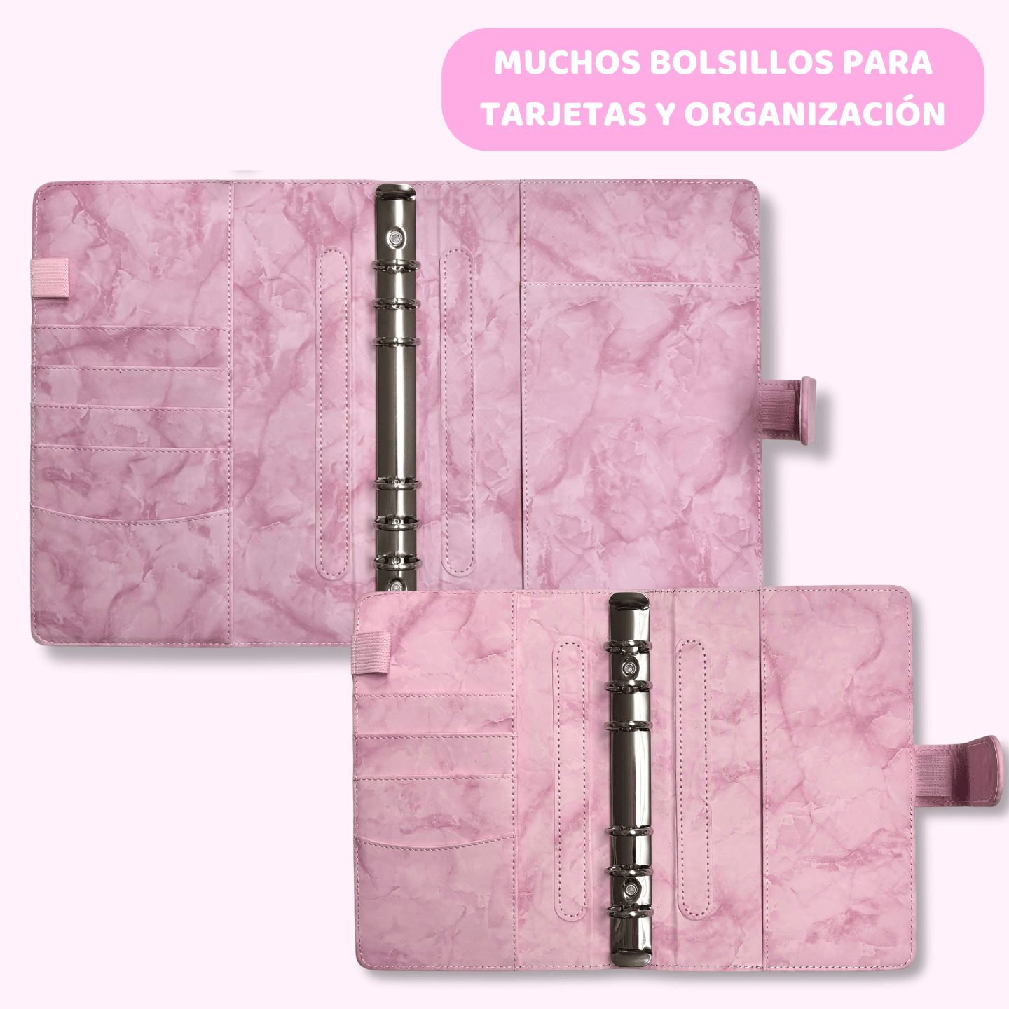 Planificador - Mármol Rosa