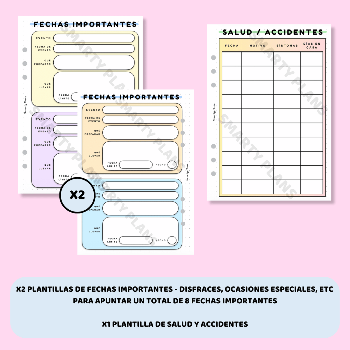 Pack Plantillas - Escuela Infantil / Guadería