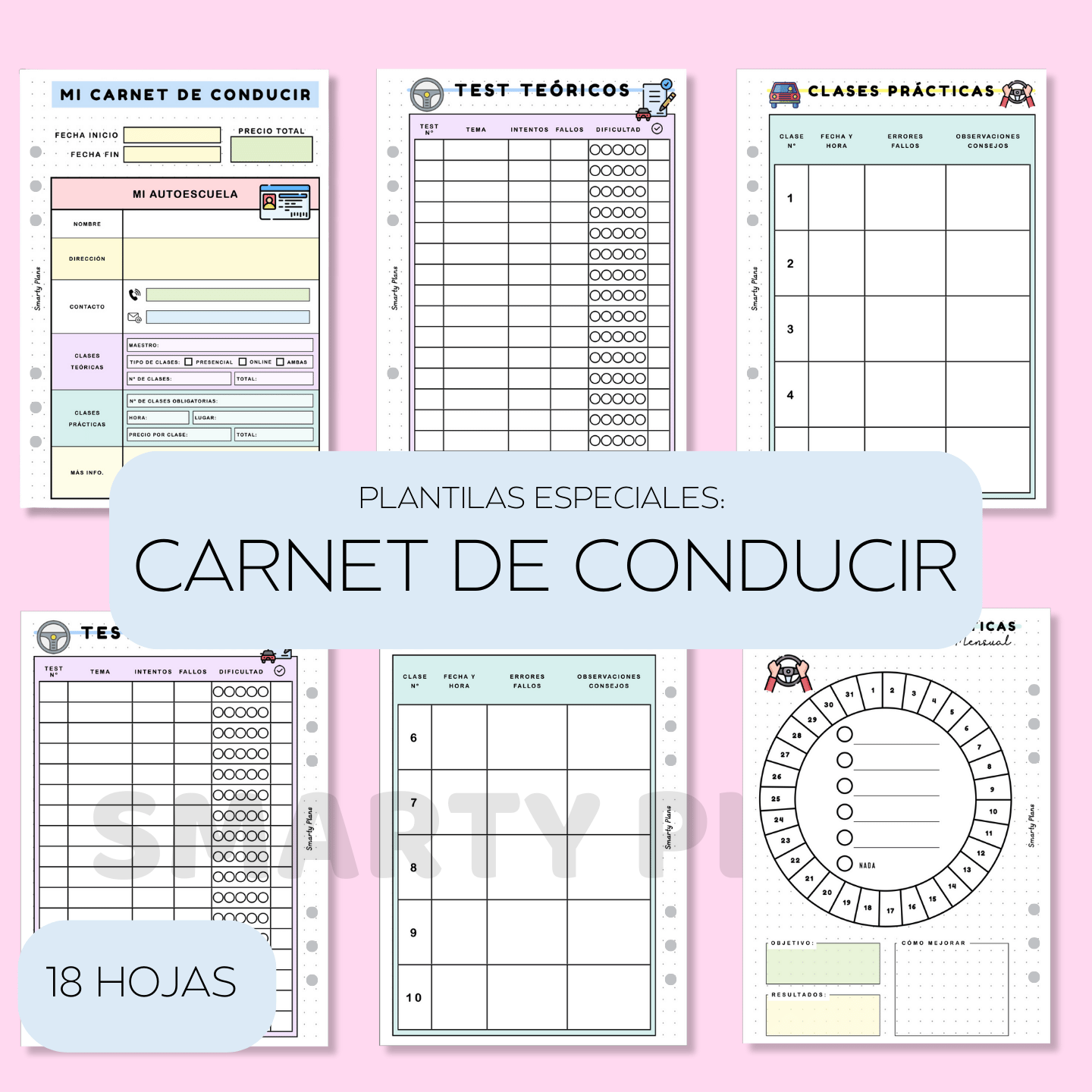 Kit - Carnet de Conducir