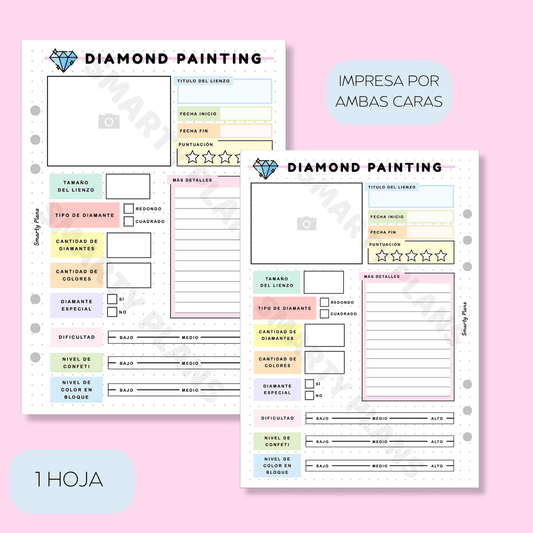 Plantilla Individual - Diamond Painting