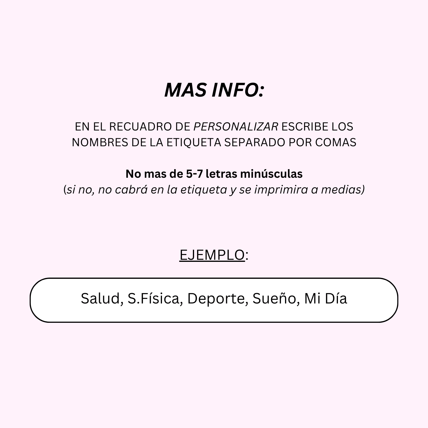 Pack 5 Separadores A5 y A6