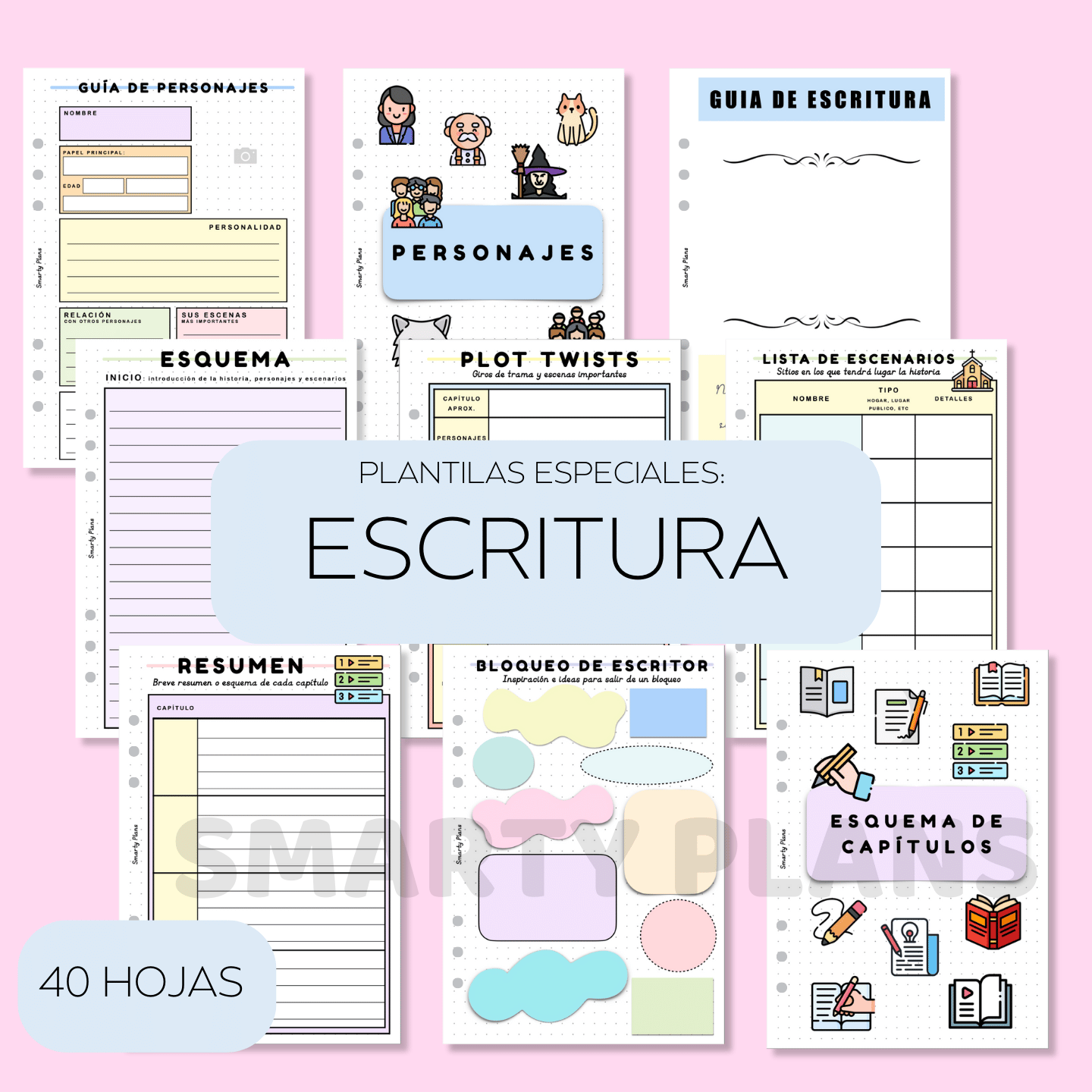 Kit - Escritores
