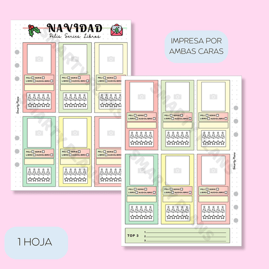 Plantilla Individual - Ocio Navidad