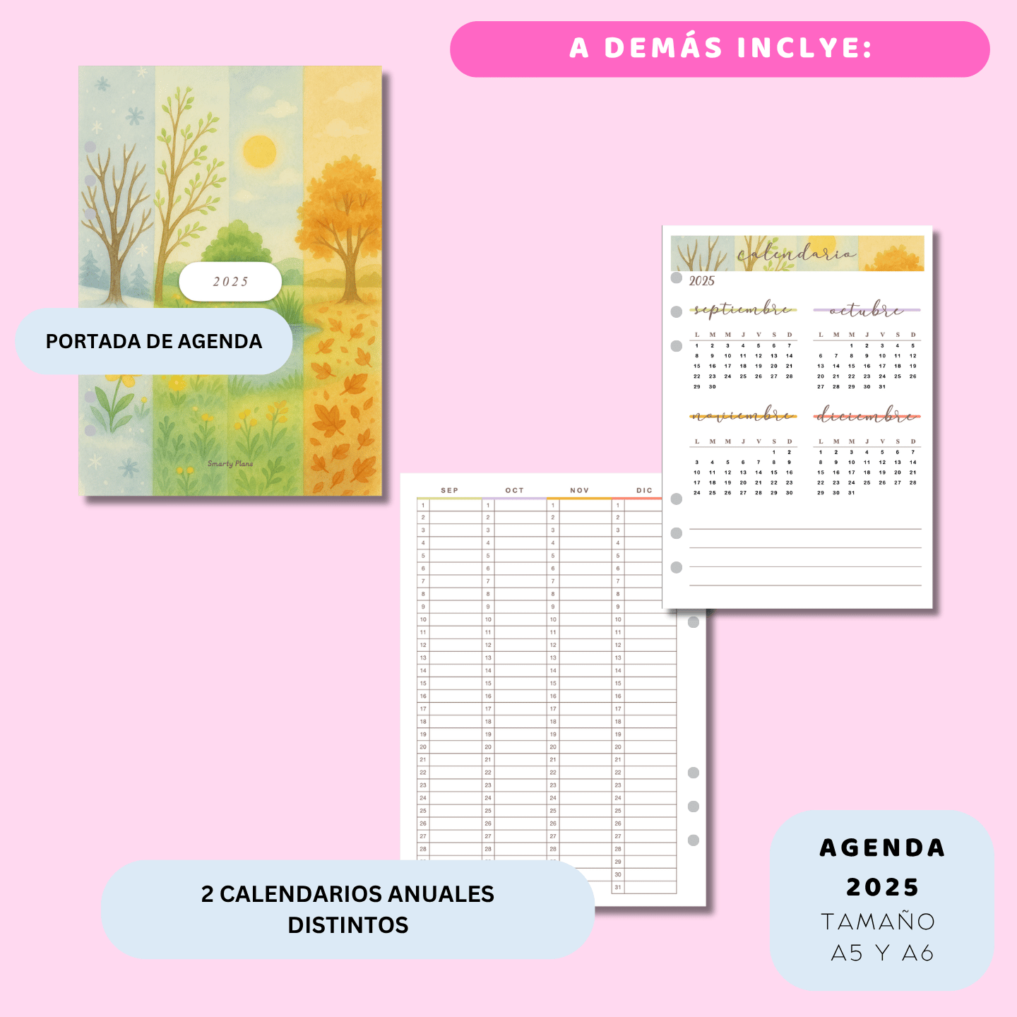 Agenda MENSUAL - Septiembre a Diciembre 2025