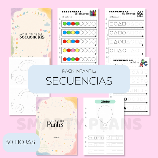 Pack Plantillas Infantiles - Secuencias
