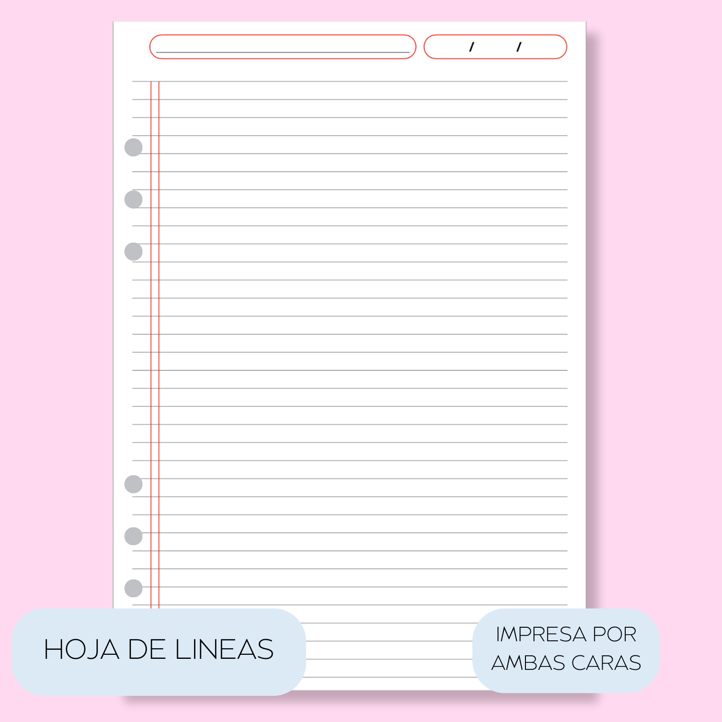 Hojas de Apuntes