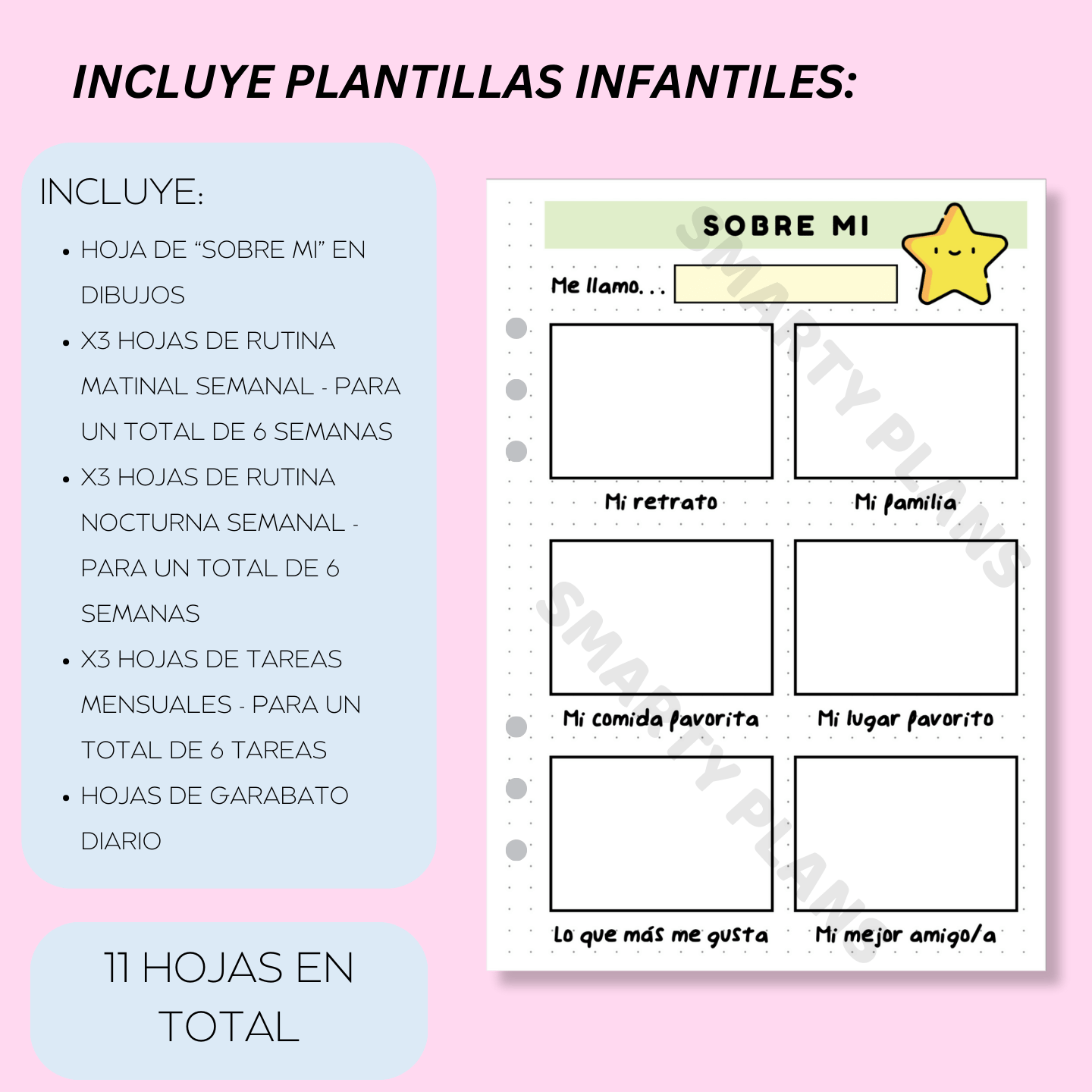 Kit Infantil - Mejorar Rutinas
