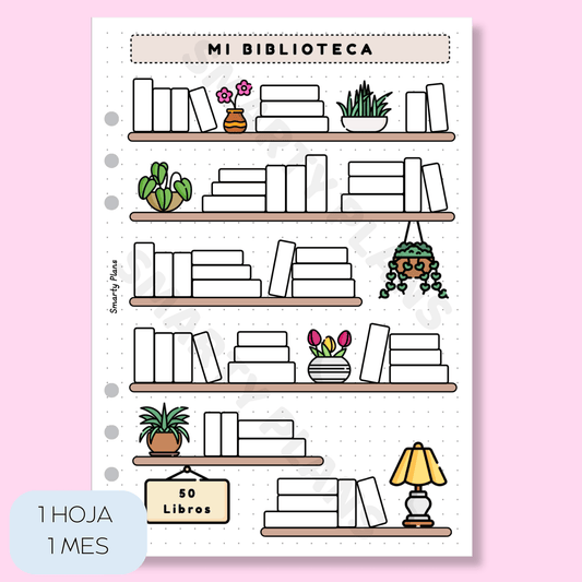 Plantilla Lectura - Mi Estantería