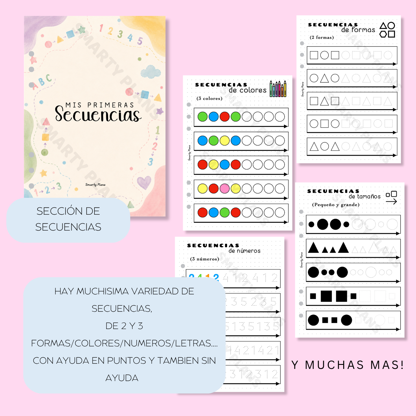Pack Plantillas Infantiles - Secuencias
