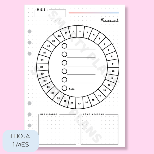 Plantilla Mensual - En blanco (2)