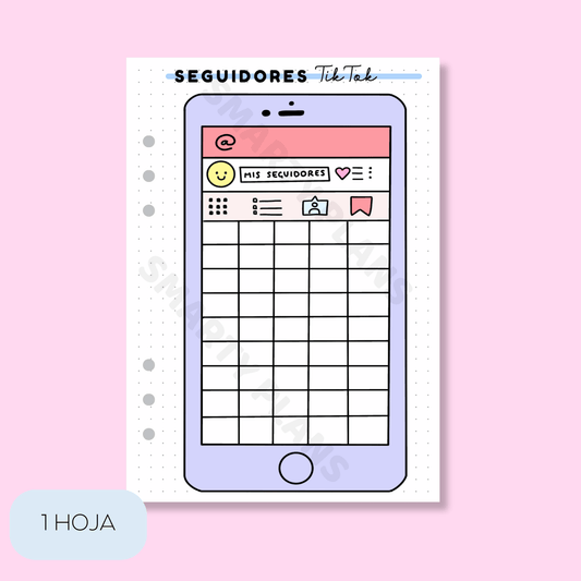 Plantilla Individual Redes Sociales - TikTok