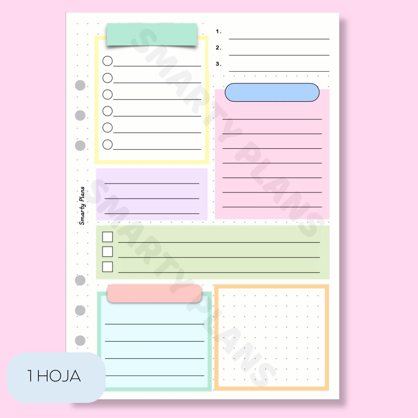 Plantilla Individual - Mis Tareas / To do List (Copia)