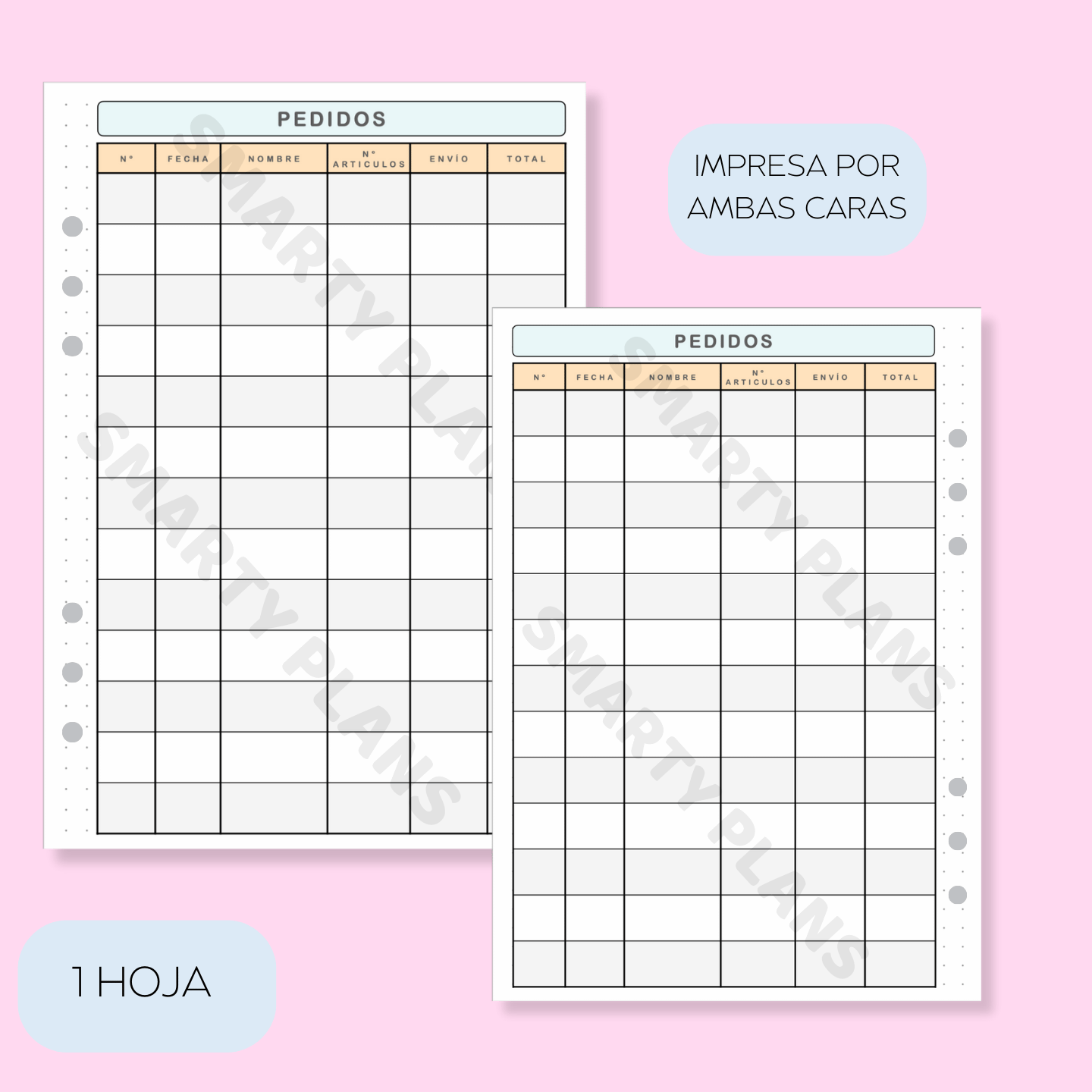 Plantilla Individual - Pedidos Emprendimiento