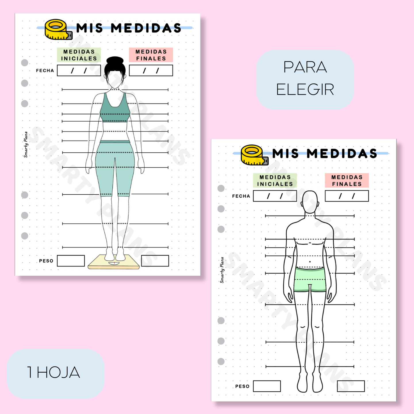 Plantilla Individual - Mis Medidas