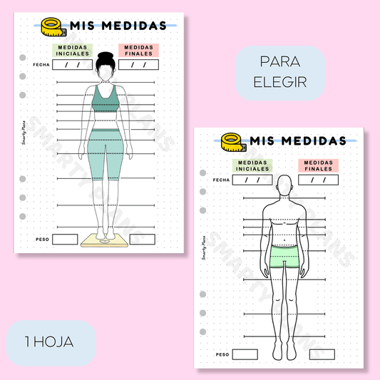 Plantilla Individual - Mis Medidas
