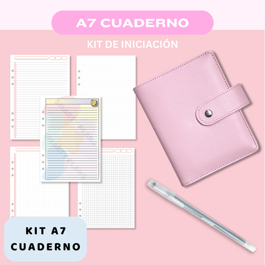 Kit A7 - Cuaderno