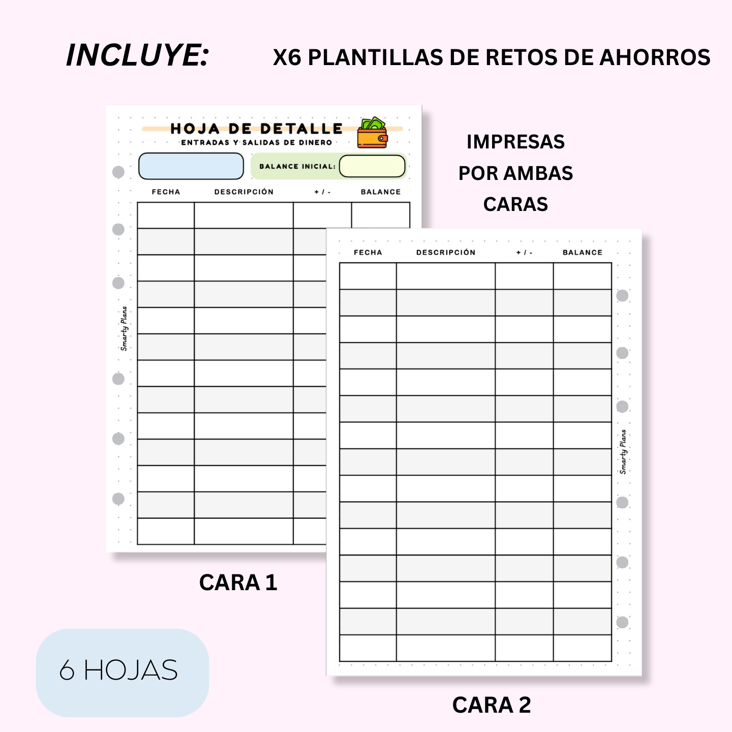 Kit A7 - Sobres de Dinero