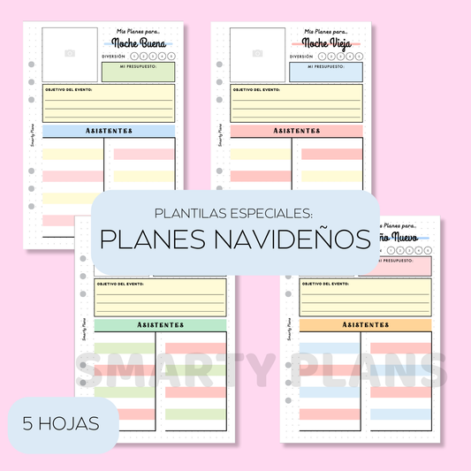 Pack Plantillas - Planes Navideños