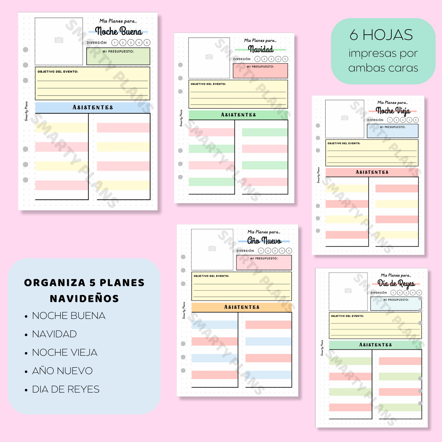 Pack Plantillas - Planes Navideños