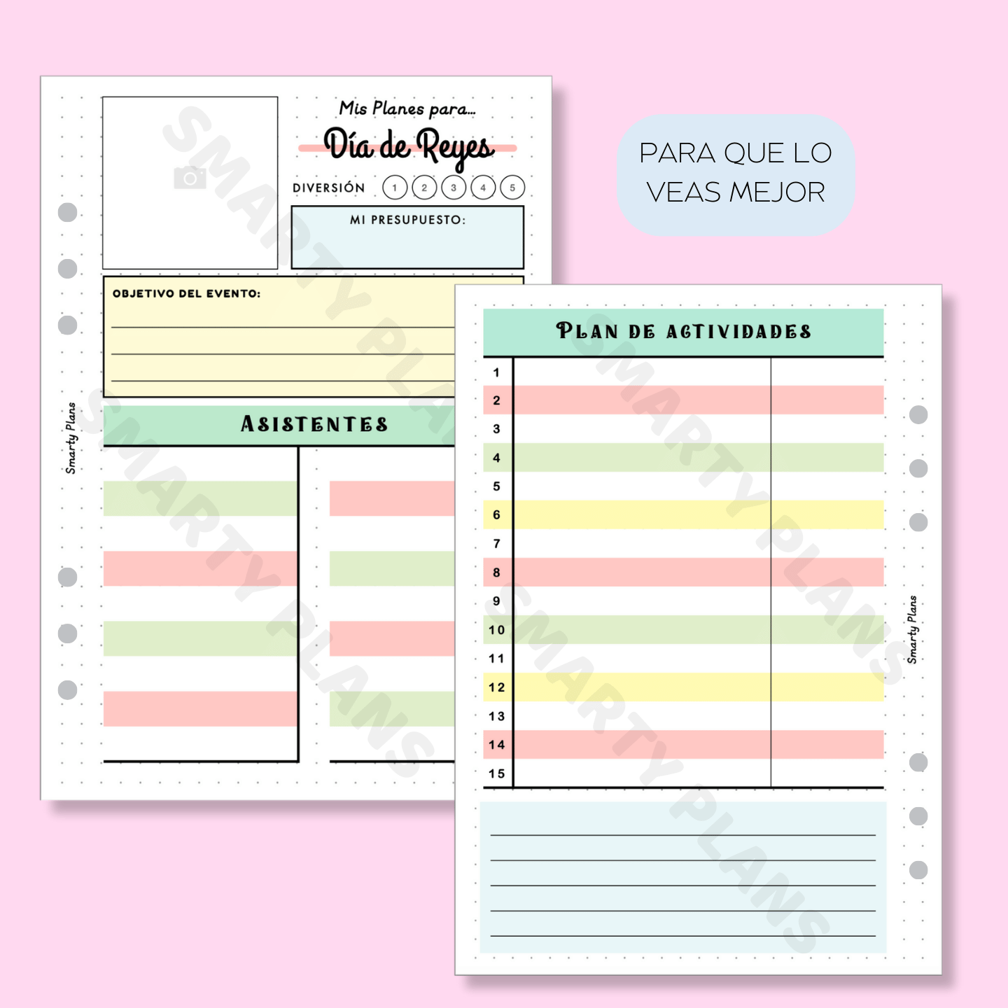 Pack Plantillas - Planes Navideños