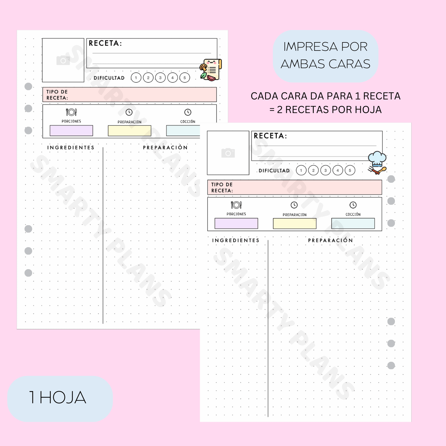 Plantilla Individual - Receta