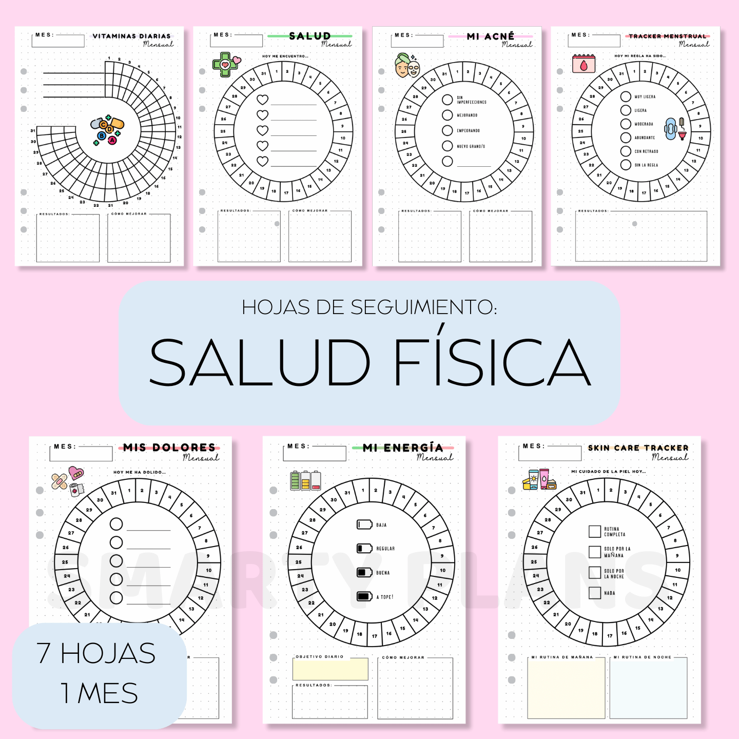 Pack Mensual - Salud Física