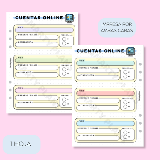Plantilla Individual - Mis Cuentas Online