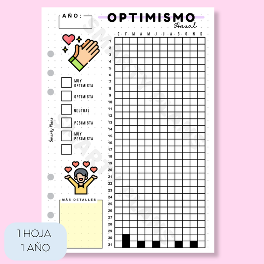 Hoja Anual - Optimismo
